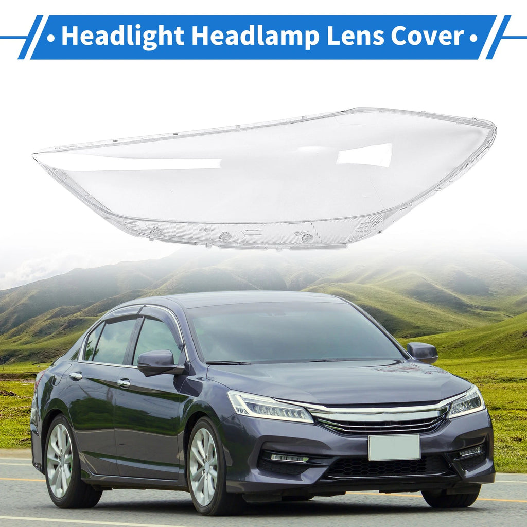 Headlight Lens Cover Front Left Replacement for Hyundai Elantra (2017–2018)