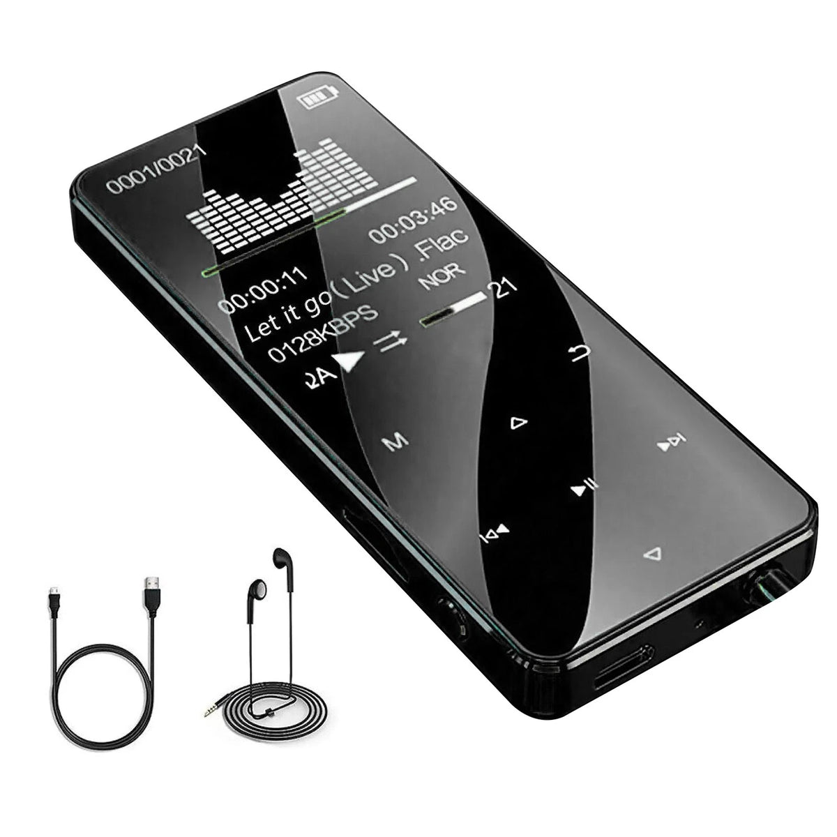 Bluetooth Music Radio Recorder with Quick Charge Technology