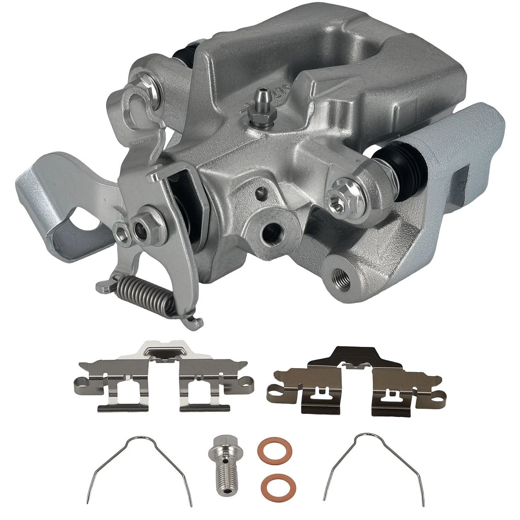 Rear Left Disc Brake Caliper with Bracket for Toyota Prius Plug-In (2012–2015)
