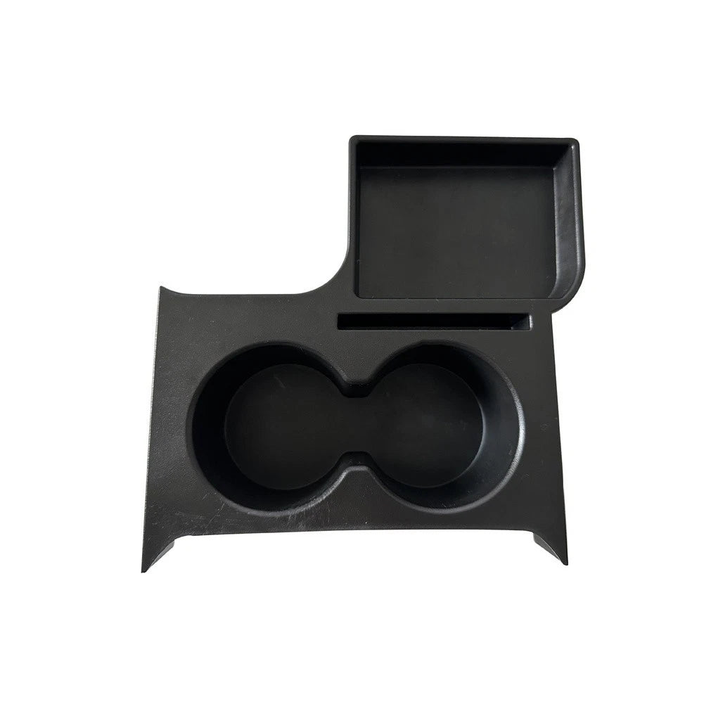 Front Seat Armrest Storage Box with Dual Cup Holder for Maverick 2022 2024 LHD