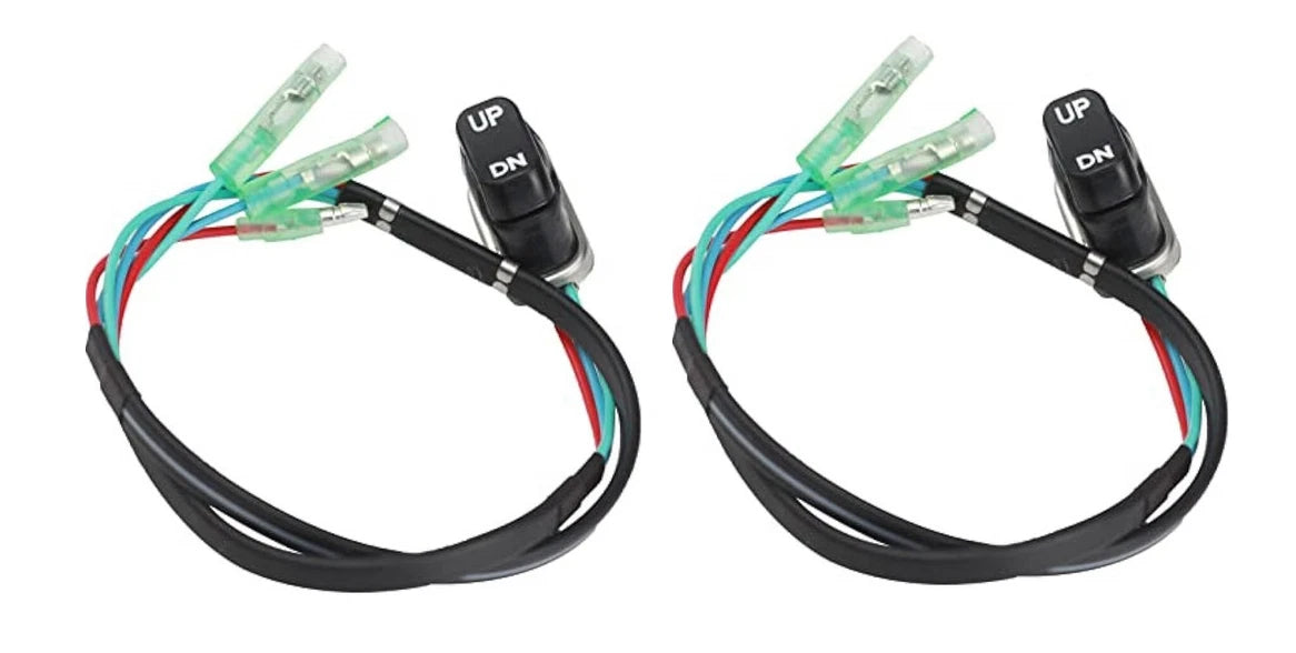 2X Tilt Trim Switch for Mercury Mariner Outboard (87-18286A43, 87-18286A26)