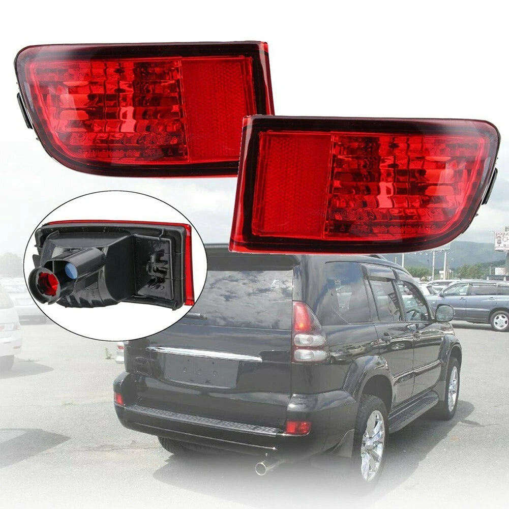 Set of 2 Tail Lights for - Black
