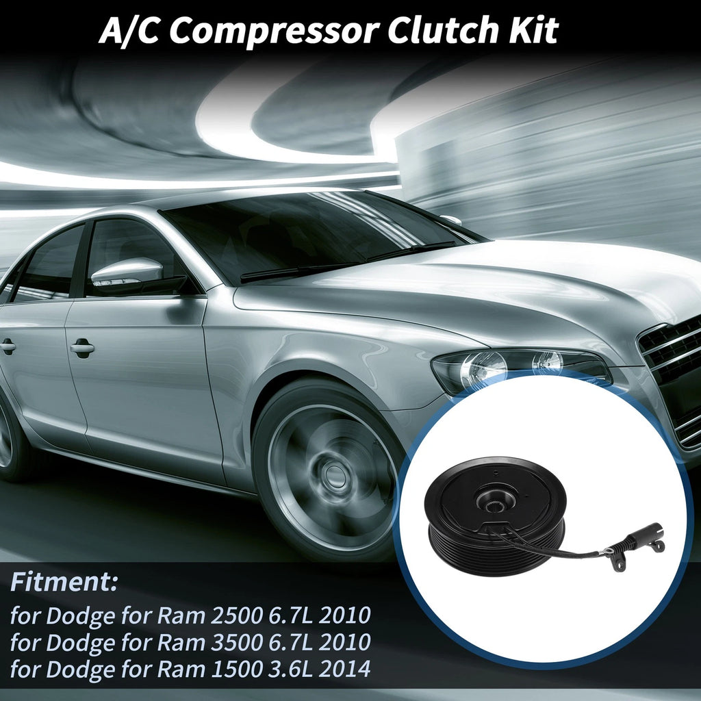 AC Compressor Clutch Kit for Dodge Ram 2500 6.7L (2011–2018)