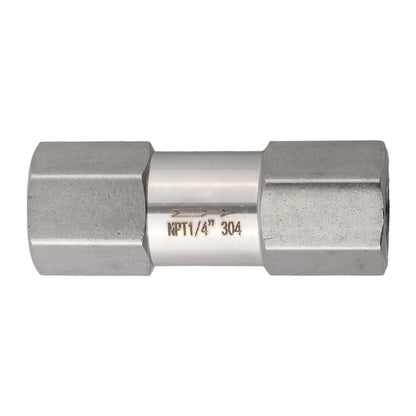 304 Stainless Steel NPT Check Valve for Backflow Prevention
