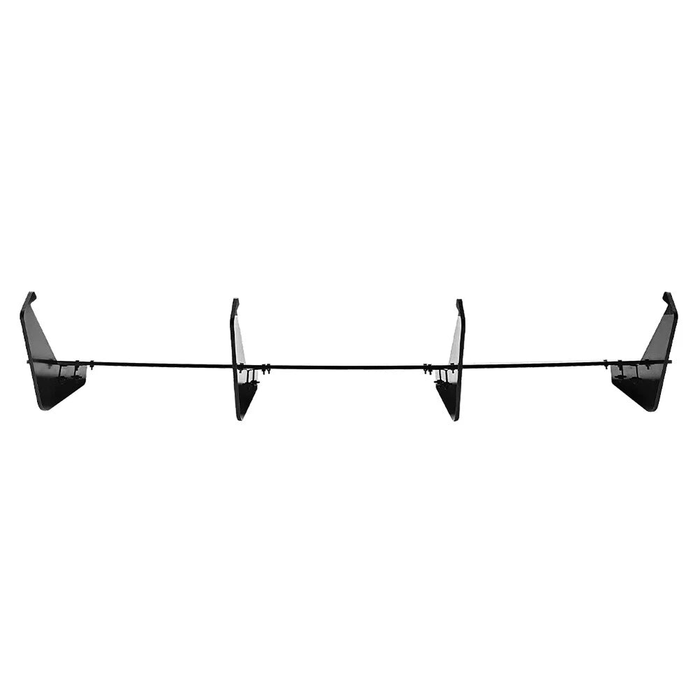 Rear Bumper Lip Diffuser Extension Shark Fins for Audi A4 B8.5 (2013–2016)