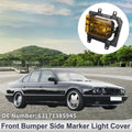Left Front Bumper Side Marker Light Cover Replacement for BMW E30 (1984–1994)