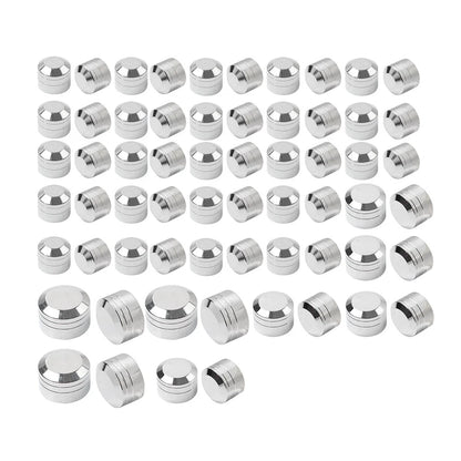 2X Engine Bolt Caps Chrome Kit for Harley Touring Road King Street Glide (2017–2024)