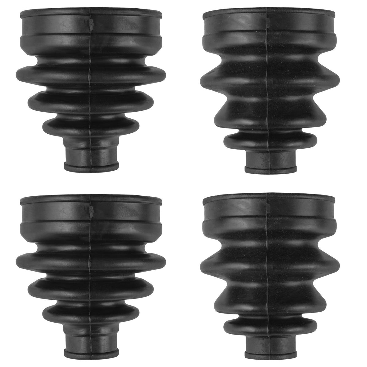 Front Inner Outer Axle CV Boot Kit for Honda TRX450FE TRX450FM (2002–2004)