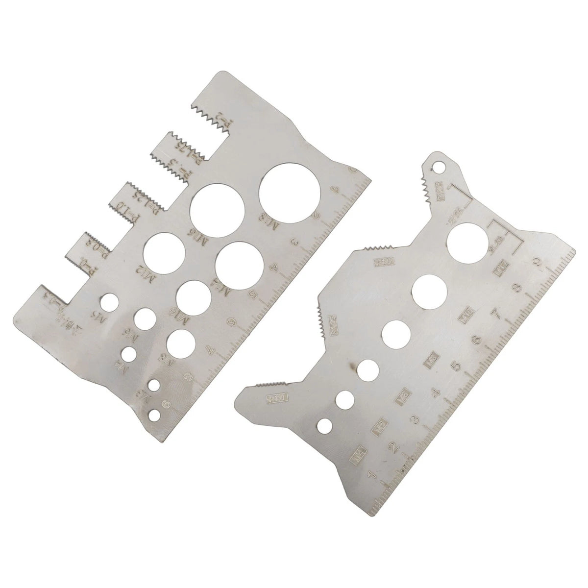 304 Stainless Steel Screw Thread Pitch Gauge for Accurate Measurements