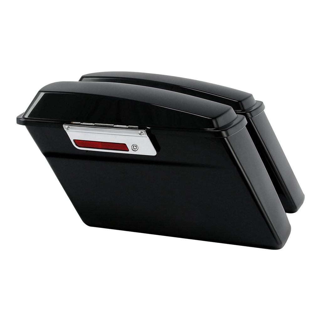 Hard Saddlebags & Conversion Bracket for Harley Dyna Low Rider (2008–2017)