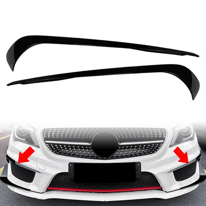 Front Air Vent Spoiler for Mercedes Benz CLA Class C117 (2013–2016) Gloss