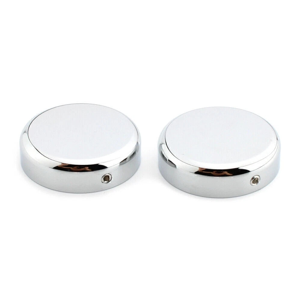 CNC Chrome Upper Fork Caps For HARLEY SOFTAIL STREET BOB 2018-2020 FXBB Model