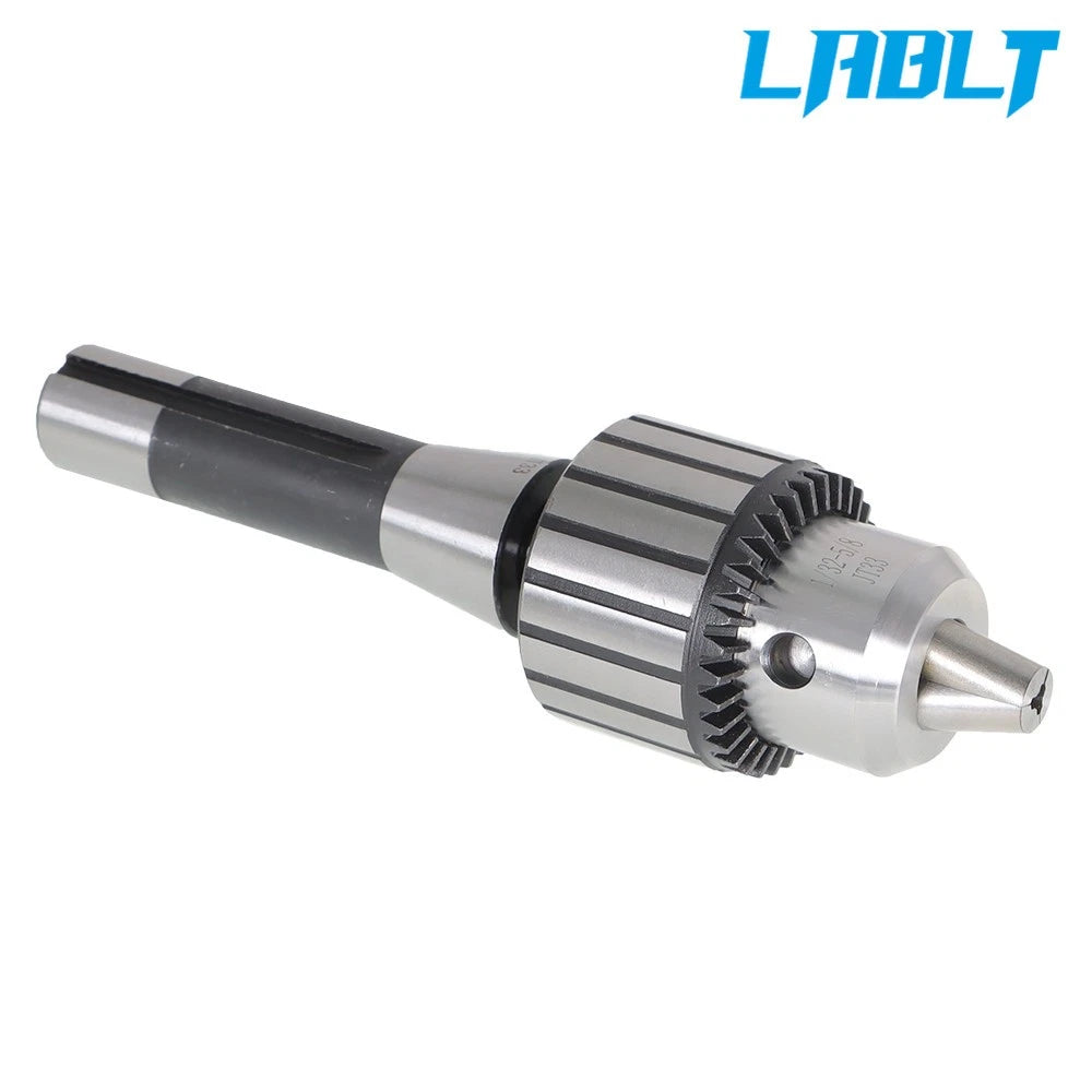 1/8"-5/8" Heavy Keyed Drill Chuck for R8 Shank (LABLT)
