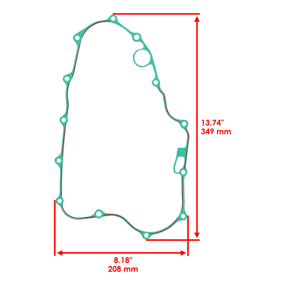 Starter Clutch and Driven Gear Kit with Gasket for Honda CRF450X (2005–2020)