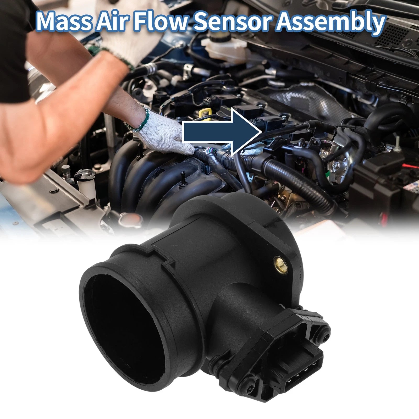 Mass Air Flow Sensor Replacement for Audi A3 (8L1) (1997–2000)