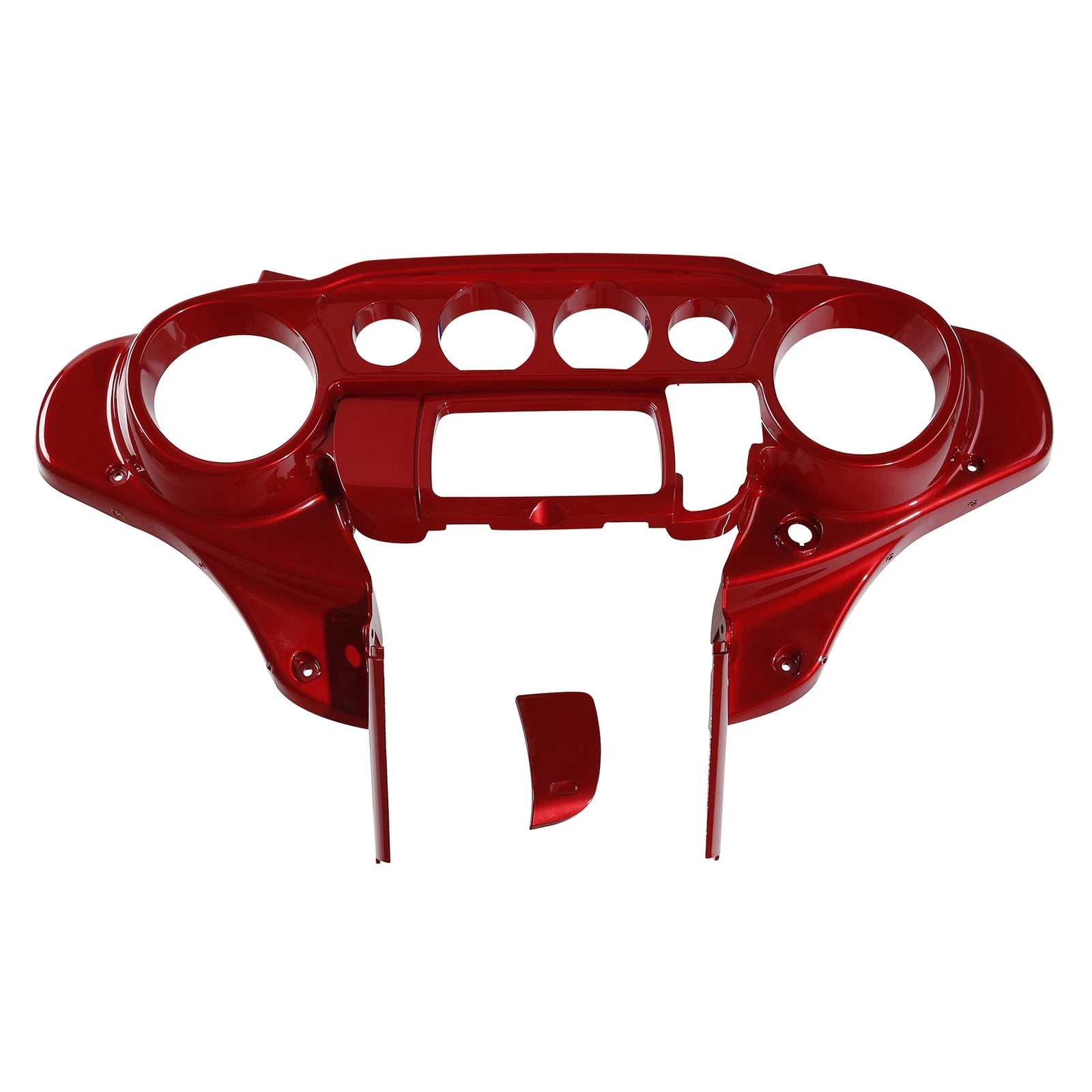 Inner Fairing Speedometer Cover for Harley Electra Glide (2014–2024) Wicked Red