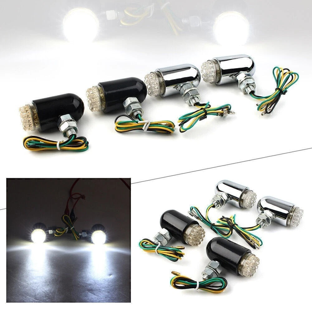 Universal Motorcycle Brake Running Turn Signal Tail Light for Cruiser