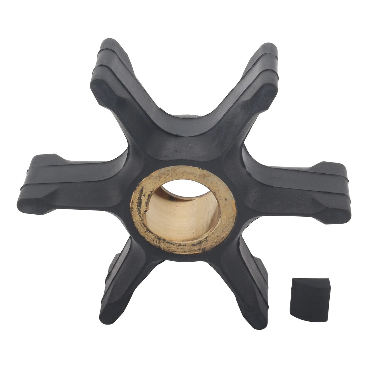 Outboard Water Pump Impeller & Key for Evinrude Johnson 40 50 60 70 75 HP Engine
