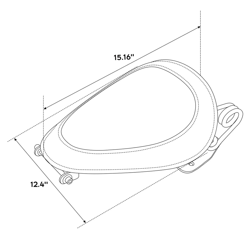 Driver Seat with Spring Bracket Pad for Harley Dyna FXD FXDWG (2007–2017) FLD (2012–2016)