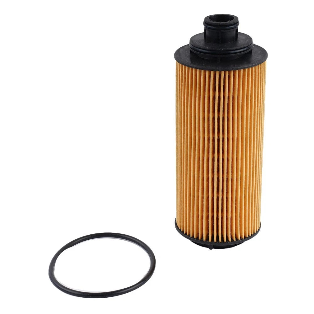 Oil Filter Element for Trailblazer (1 pcs) - ABS, Non-Woven, Black/Yellow