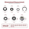 Water Pump Repair Kit for Kawasaki Brute Force 300 (2012–2024) 11061-Y028 11061-Y029