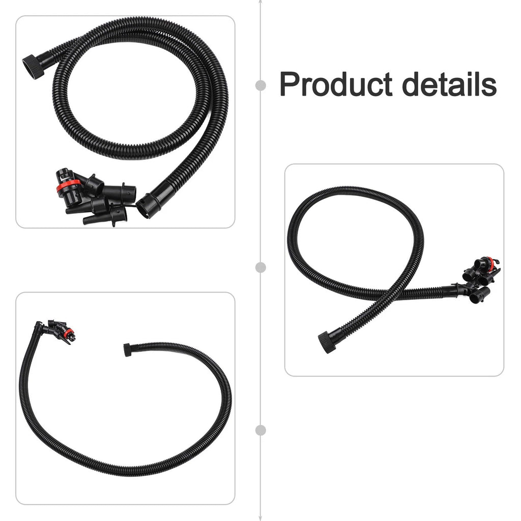 Multi Nozzle Inflatable Air Pump Hose 1.2m for Surfboard Paddle Boards