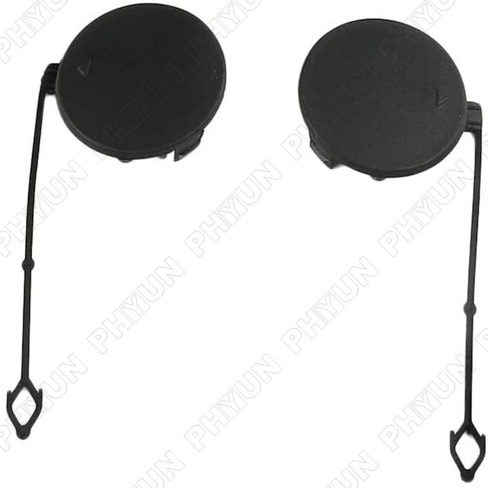 2Pcs Front Bumper Grill Tow Eye Hook Cover Caps For BMW X5 E70 2007-2010 LH & RH