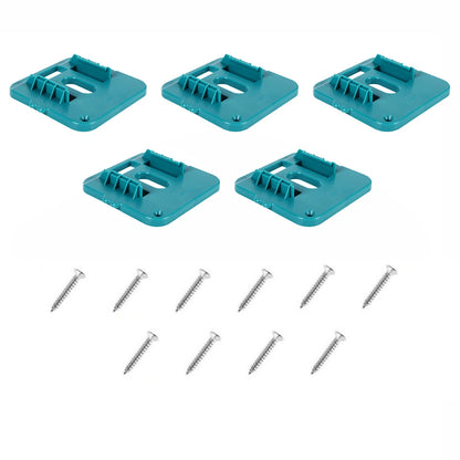 5Pcs Plastic Battery Mounts for Makita Battery