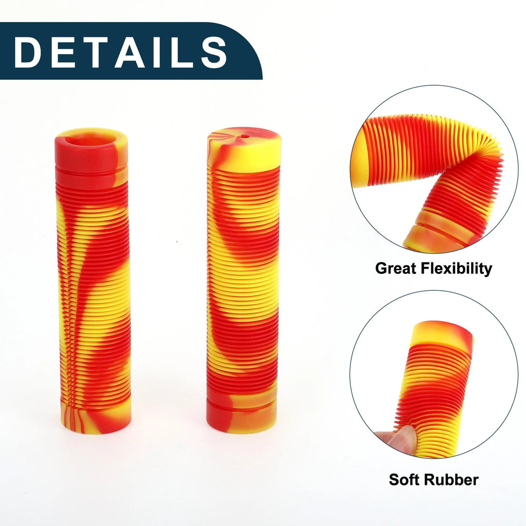 Bike Handlebar Grip Covers 125mm Soft End Grips Protector for MTB Pair