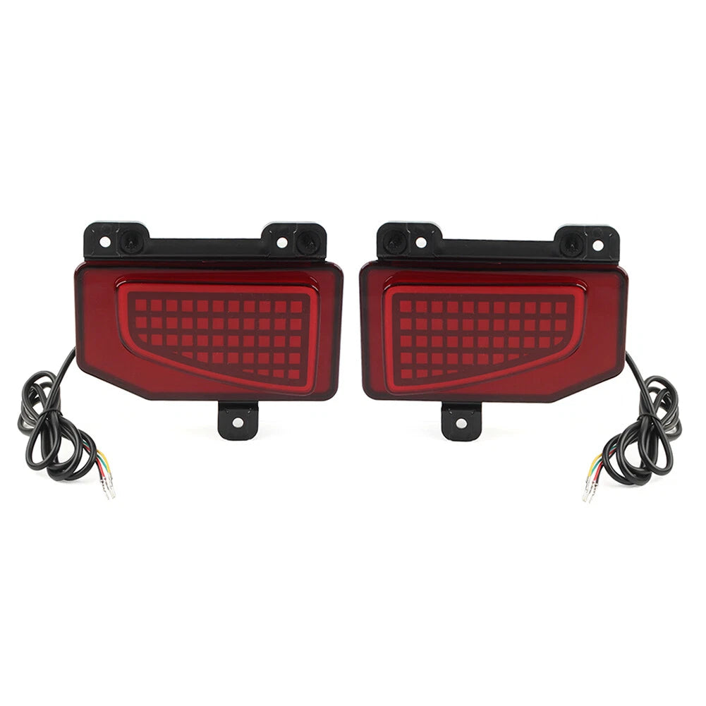LED Rear Reflector Tail Light Brake Lamp Left & Right For Jeep Gladiator 2019-23