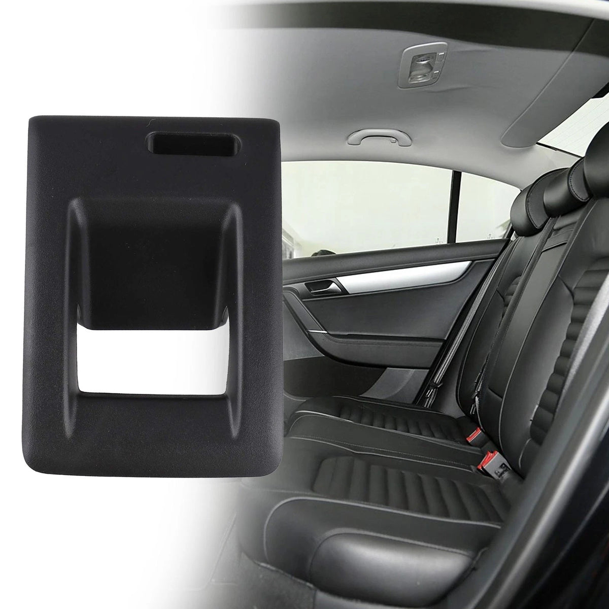 Left Rear Seats Down Lock Buckles Trim Cover Panel for
