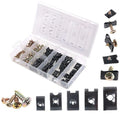 170-Piece Metal Nut and Screw Assortment for Car Interior Fixes