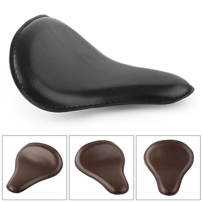 Large Leather Seat for Harley Bobber Chopper (Fits 13 1/2"x12")