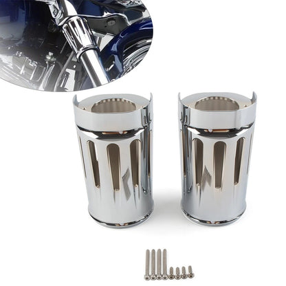 Fork Boot Slider Covers for Harley Electra Street Road Glide King CVO (2014–2022)