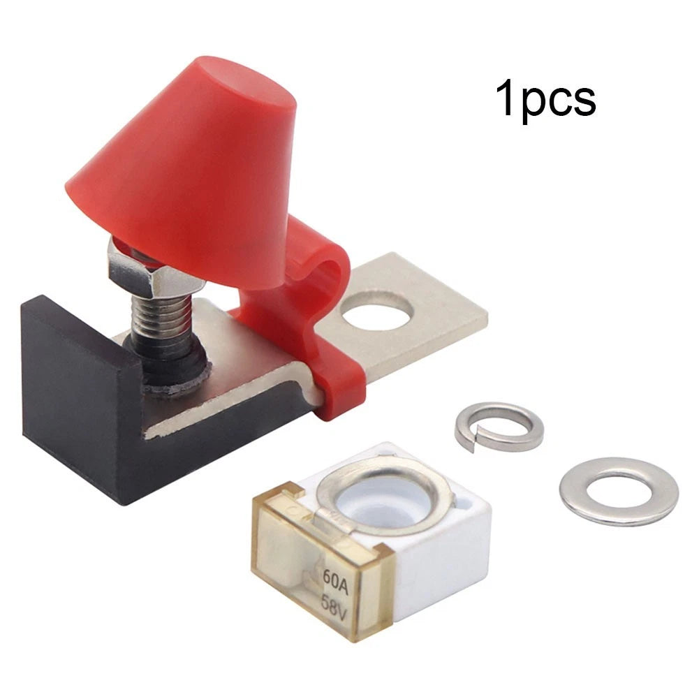 Fuse Holder Kit 100A 150A 200A 250A with Red Insulating Cap