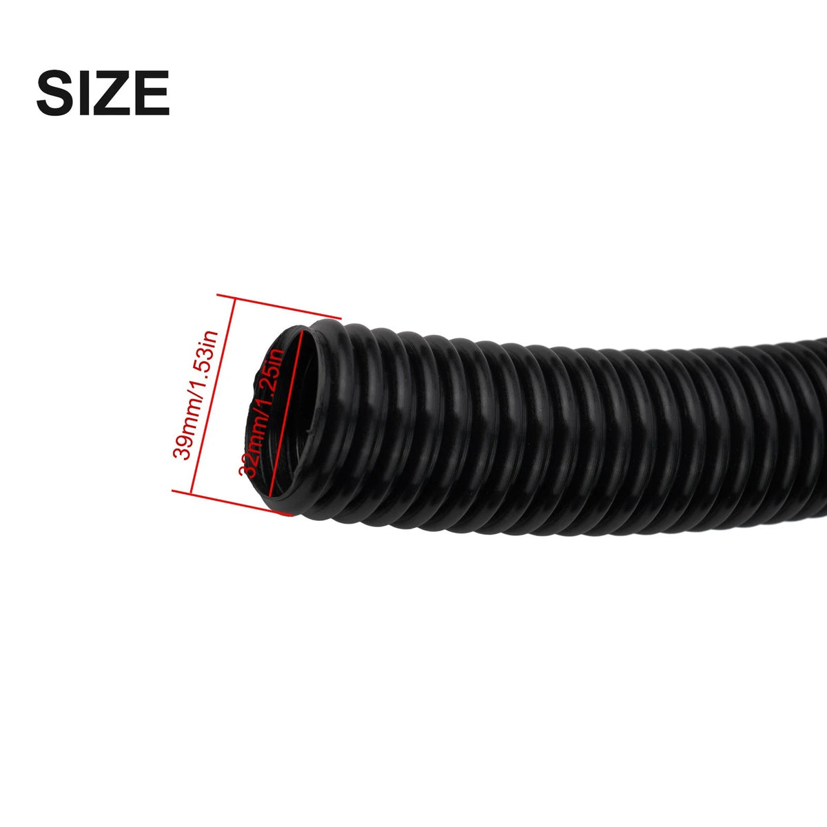 32mm Vacuum Cleaner Thread Hose for