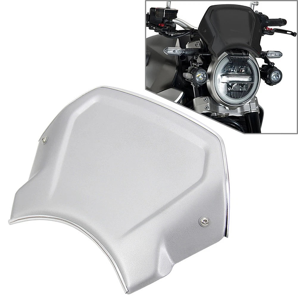 Windshield Deflector for Honda CB650R CB1000R (2018–2021) Silver