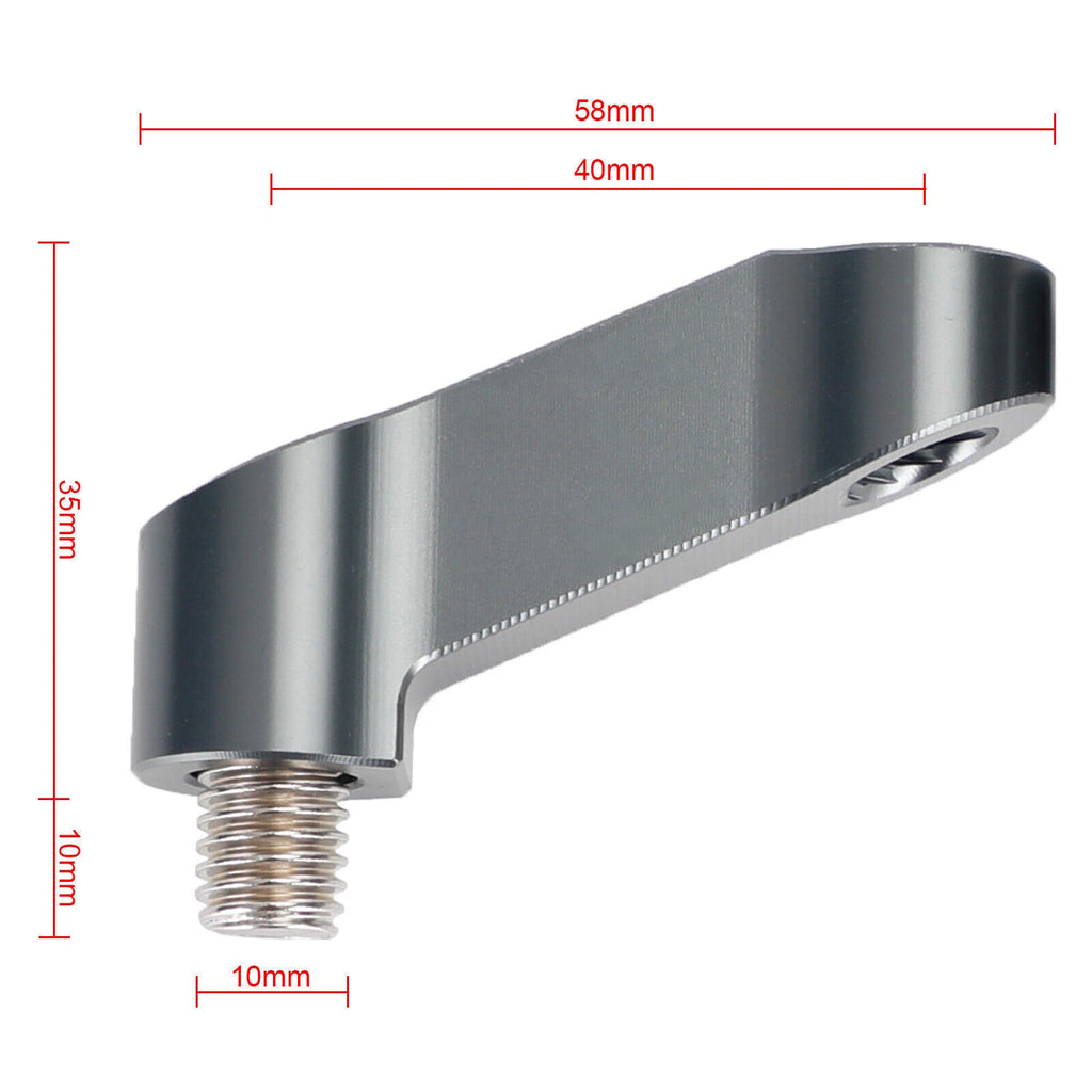 M10 x 1.5mm Mirror Extender Riser for BMW C 400 GT (2019–2021) T9