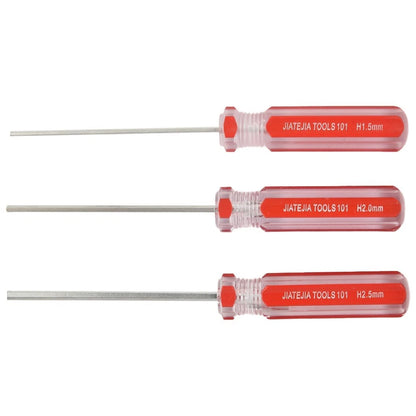 Hexagon Screwdriver for Automotive Use (Silver+Red)