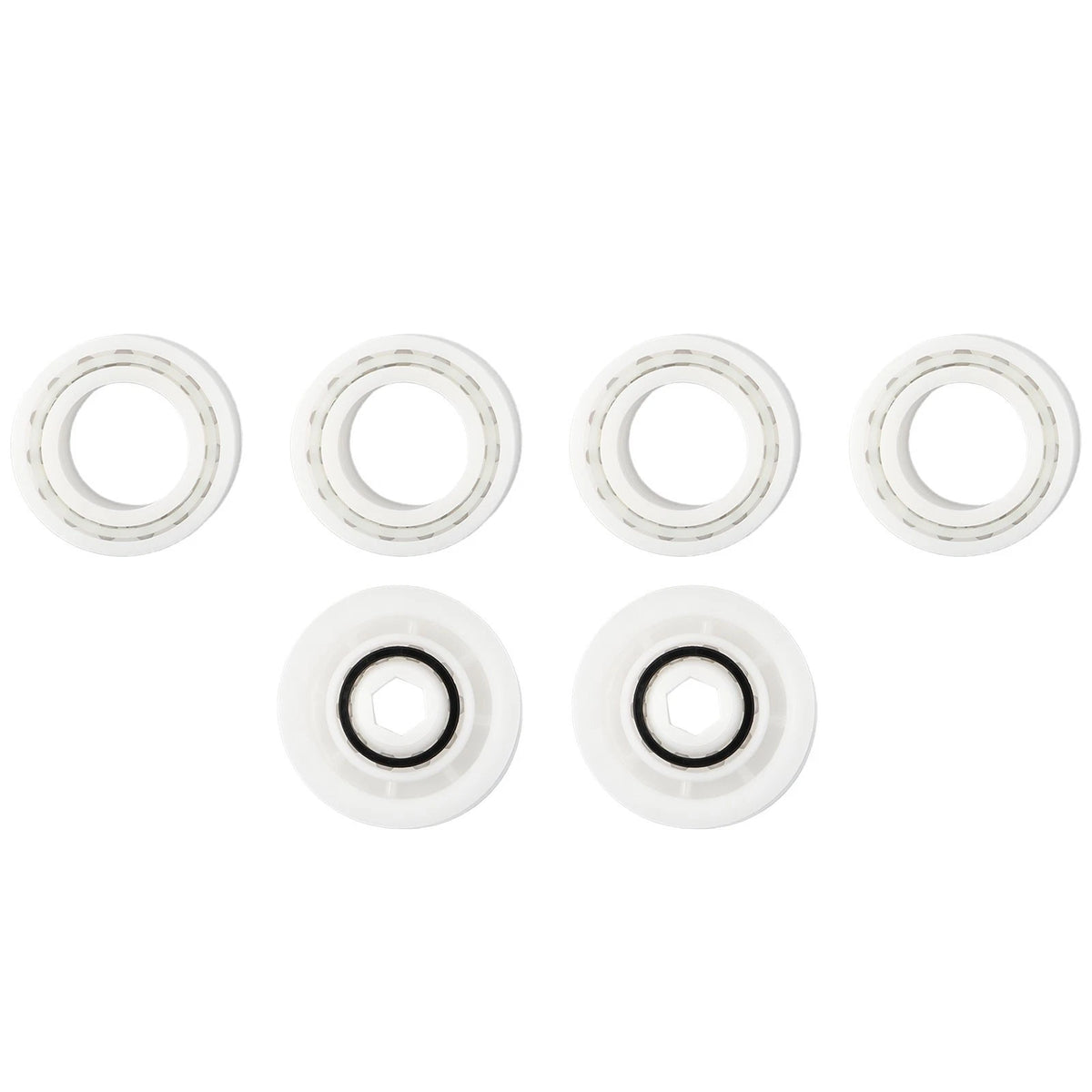 Set of 4 Guide Wheels for