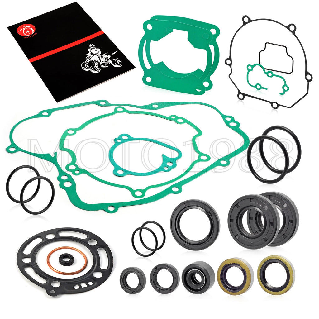 Complete Engine Gasket Seal Rebuild Kit for Kawasaki KX85 KX100 (2006–2023)