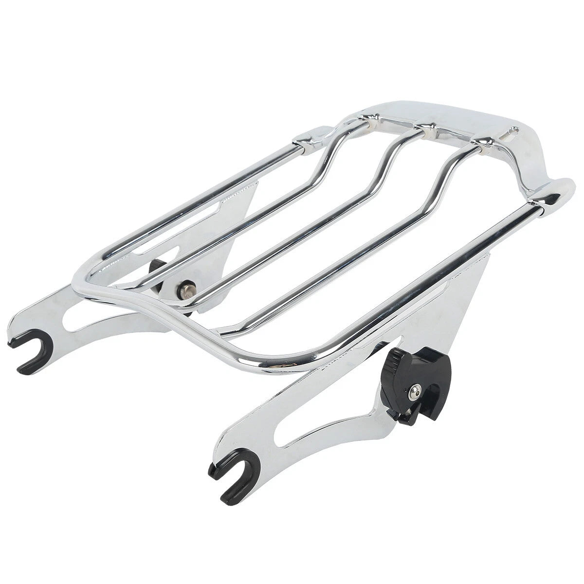 Chrome Two Up Luggage Rack for Harley Touring FLHR FLTR (2009–2026)