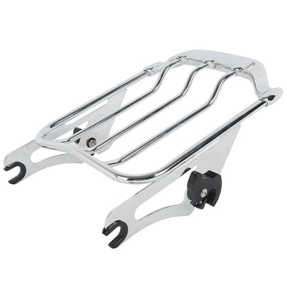 Chrome Two Up Luggage Rack for Harley Touring FLHR FLTR (2009–2026)