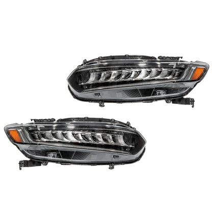 LED Headlights for Honda Accord (2021–2022) Black Housing Left+Right