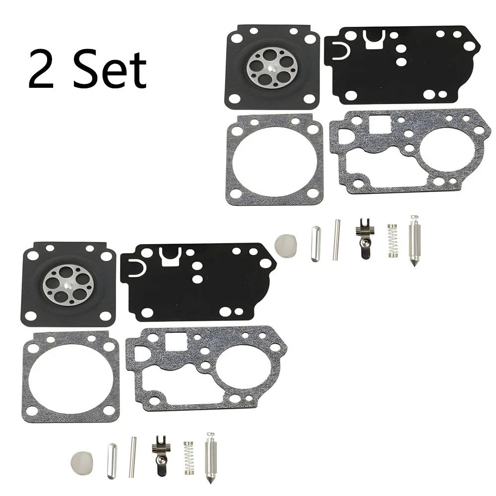 2X Carburetor Rebuild Kit for Poulan PP330 PP335 (ZAMA RB-168 C1M-W44)