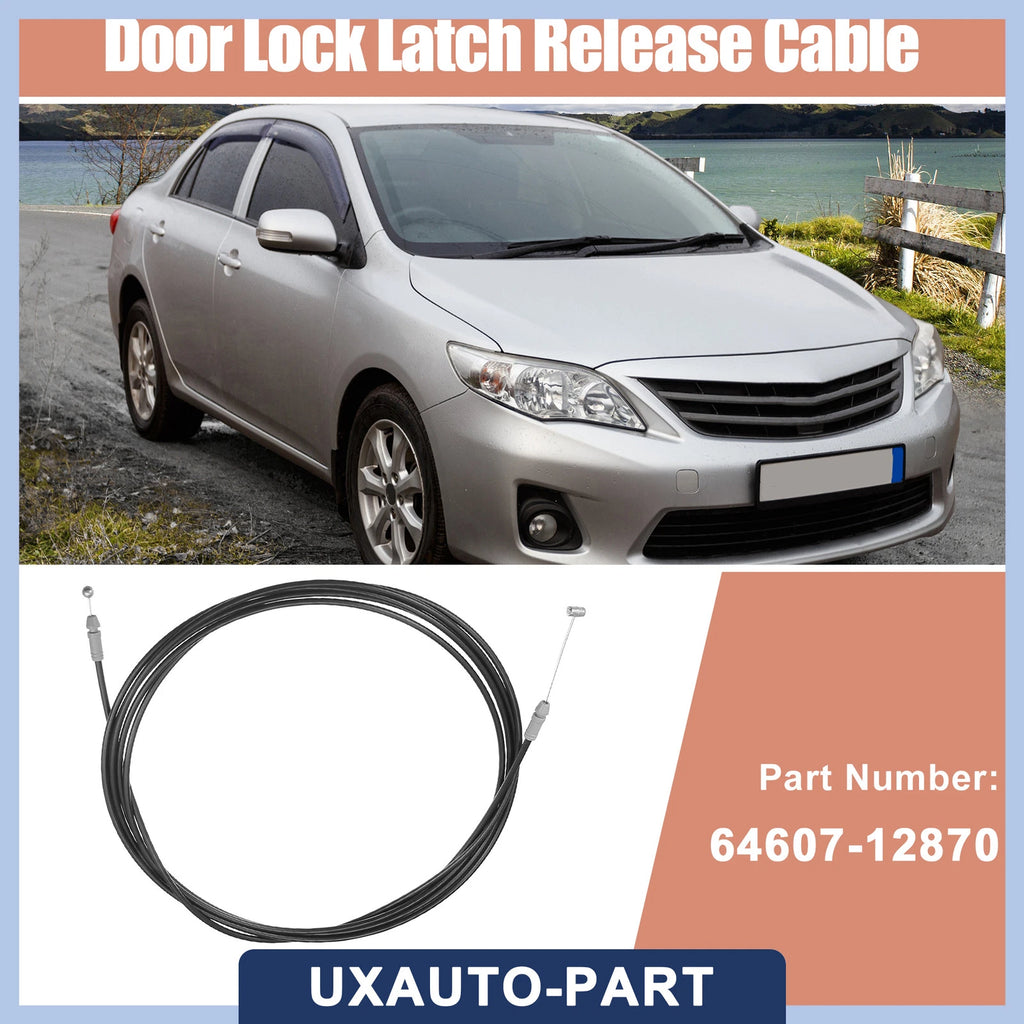 Rear Trunk Lock Latch Release Cable for Toyota Corolla (2012–2013)