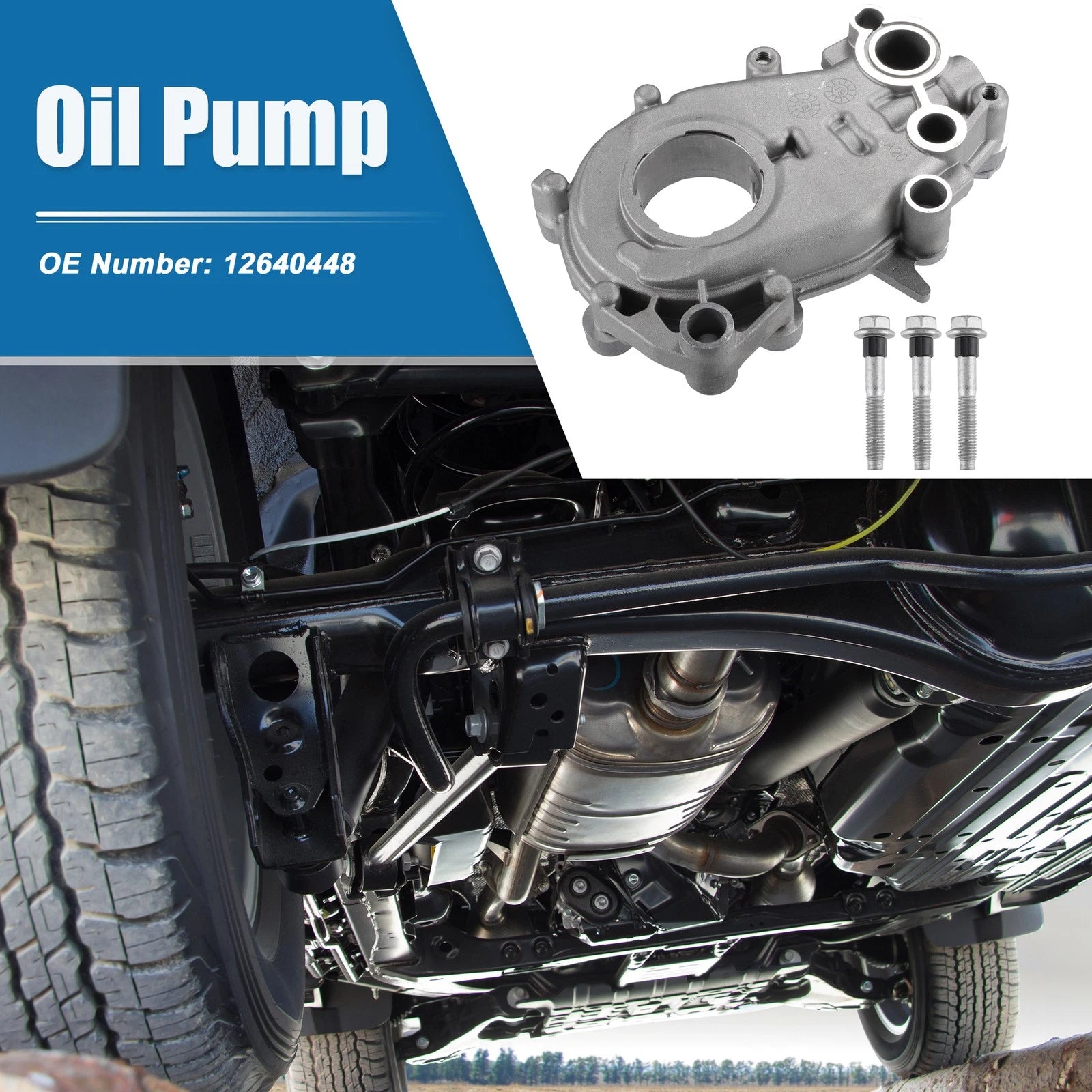 Car Engine Oil Pump Replacement Set for Chevy GMC Saturn (2007–2010)