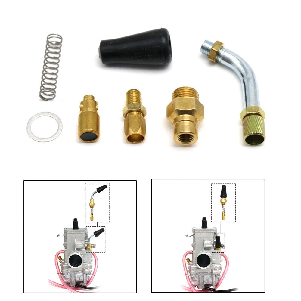 Carburetor Cable Choke Starter Plunger Kit for Mikuni TM/VM MK-413