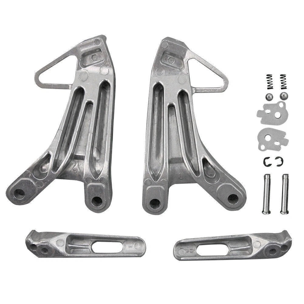 Rear Passenger Foot Pegs for Honda CBR 600RR (2003–2004)