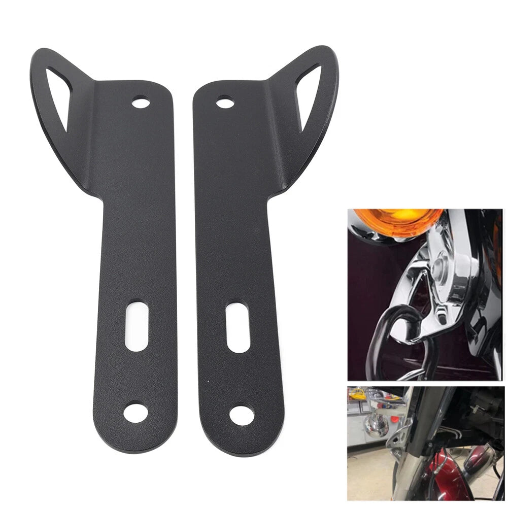 Pair Front Tie-Down Brackets for Harley Touring Street Glide (FLTR)
